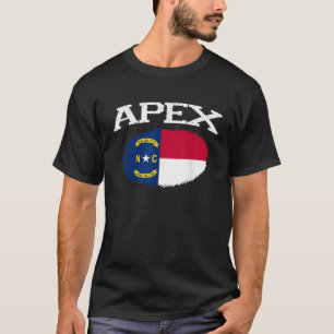Camiseta Hombres deportivos de la bandera de CAROLINA del N