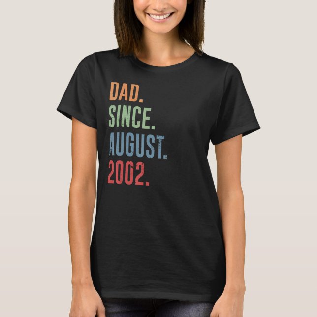 Camiseta Hombres desde agosto de 2002 (Anverso)