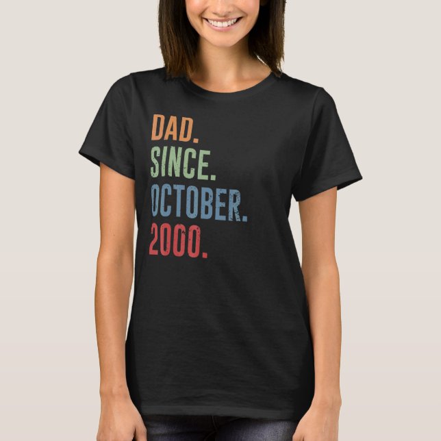Camiseta Hombres desde octubre de 2000 (Anverso)