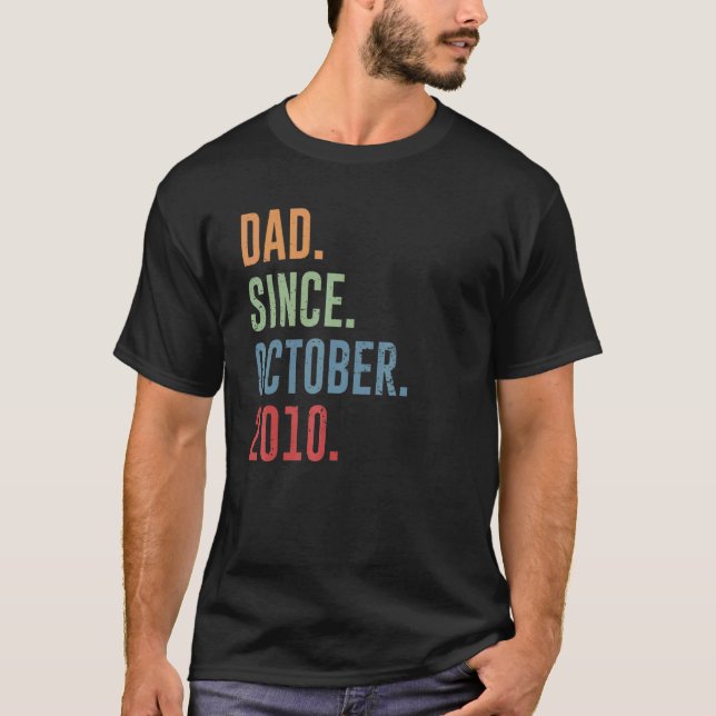 Camiseta Hombres desde octubre de 2010 (Anverso)