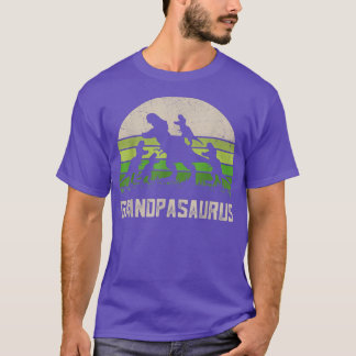 Camiseta Hombres Día del Padre Abuelo Abuelo Dinosaurio 4