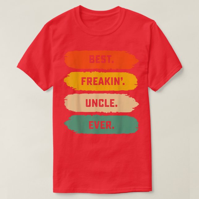 Camiseta Hombres Día Del Padre Tee De Familia Mejor Freakin (Diseño del anverso)