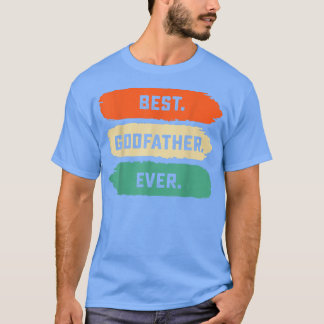 Camiseta Hombres Día Del Padre Tee De Familia Mejor Padrino