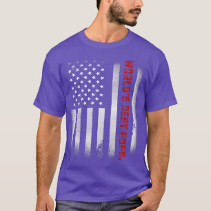 Camiseta Hombres Día del Padres Regalo Tee Los Mejores Copo