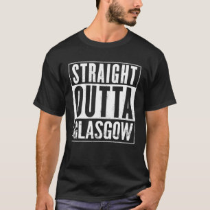 Camiseta Hombres Directamente Fuera De Glasgow Vintage Funn