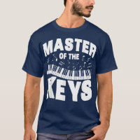 Hombres Divertido Amante De La Música Piano Maestr