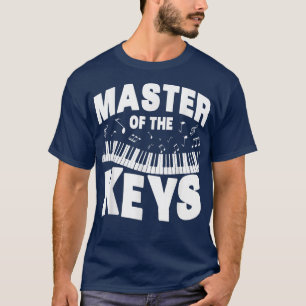 Camiseta Hombres Divertido Amante De La Música Piano Maestr