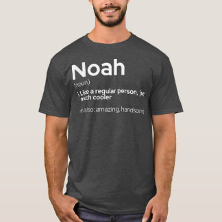 Camiseta Hombres Divertido Nombre Personalizado Noah 