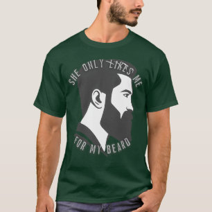 Camiseta Hombres divertidos a los que solo le gusta mi barb
