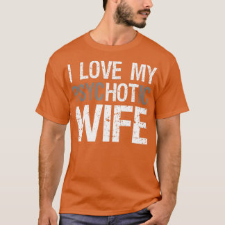 Camiseta Hombres Divertidos Esposos Guisantes Me Encanta Mi