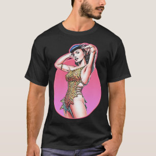 Camiseta Hombres divertidos Ilustracion Pop Art Bettie Gta 