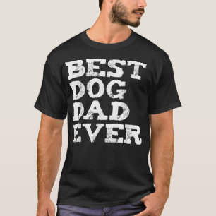 Camiseta Hombres Divertidos Mejor Papá Perro Del Mundo Aman