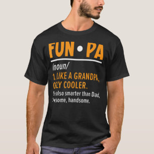 Camiseta Hombres Divertidos Pa El Mejor Abuelo Del Mundo