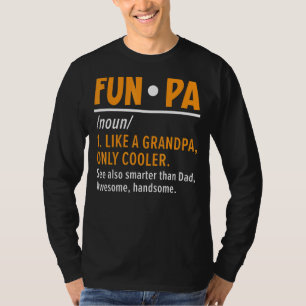Camiseta Hombres Divertidos Pa El Mejor Abuelo Del Mundo
