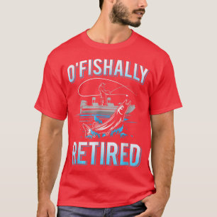 Camiseta Hombres Divertidos Tee Retirado Opescante Para Pes