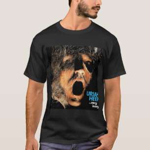 Camiseta Hombres Divertidos Uriah Heep Progresivo Rock Rega