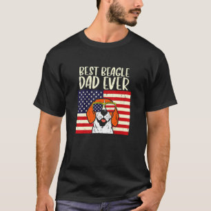 Camiseta Hombres dueños de perros patrióticos con bandera b