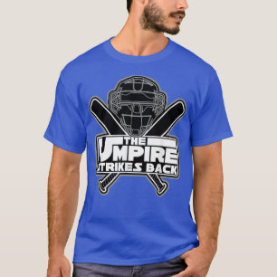 Camiseta Hombres El Árbitro Contra El Béisbol Gracioso