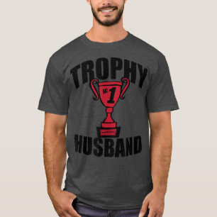 Camiseta Hombres El día de San Valentín a marido trofeo