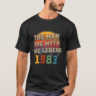 Camiseta Hombres El Hombre Leyenda Leyenda Vintage 1951 71ª