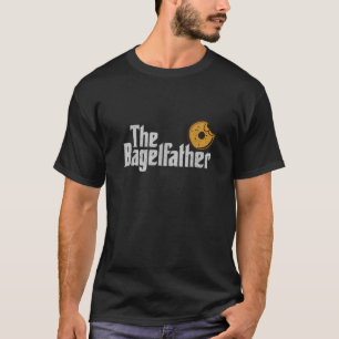 Camiseta Hombres El Padre Bagel Sésamo Bagels Lover Dad Bak