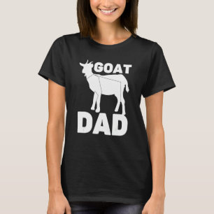 Camiseta Hombres El Padre De Cabra Padre Animal Divertido P