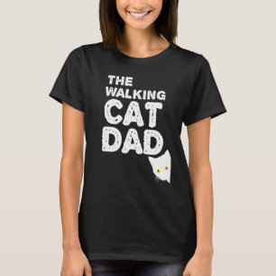 Camiseta Hombres El Padre Del Gato Que Camina - El Mejor Pa