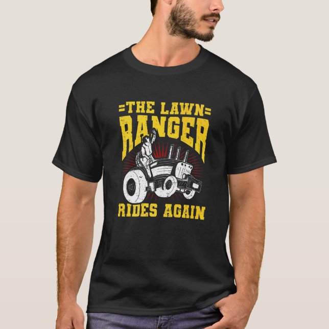Camiseta Hombres, El Ranger De Césped Viaja De Nuevo Gardne (Anverso)
