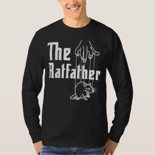 Camiseta Hombres El Ratfather Rat Dad Rodent Animal Fathers
