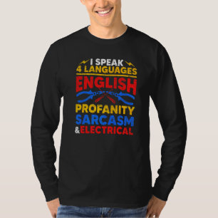 Camiseta Hombres Electricistas Mujeres Ingeniería Eléctrica