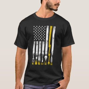 Camiseta Hombres Electristas Mujeres Ingeniería Eléctrica L
