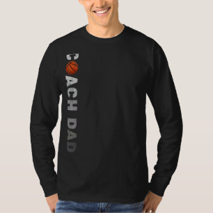 Camiseta Hombres entrenador de baloncesto de baloncesto pap