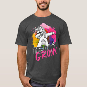 Camiseta Hombres EQUIPO NOVIO - Hombres Fiesta de Soltero53