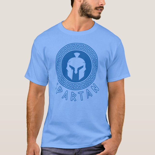 Camiseta Hombres espartanos de Grecia (Anverso)