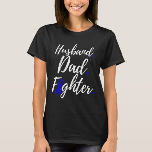 Camiseta Hombres Esposo Papá Combatir Alopecia Areata Conci