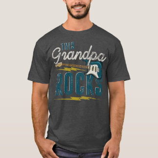 Camiseta Hombres este abuelo sacude la música del Día del P