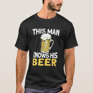 Camiseta Hombres Este Hombre Conoce Su Cerveza Ipa Craft Br