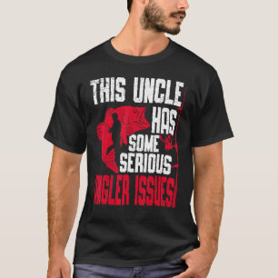 Camiseta Hombres Este Tío Tiene Serios Problemas De Molesti