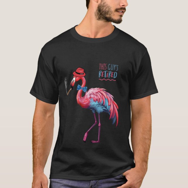 Camiseta Hombres, este tipo es el Flamingo del zapatero de  (Anverso)