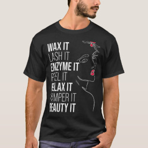 Camiseta Hombres Esteticista Belicocosólogo La Piel