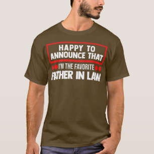 Camiseta Hombres felices de anunciar que soy el padre en la