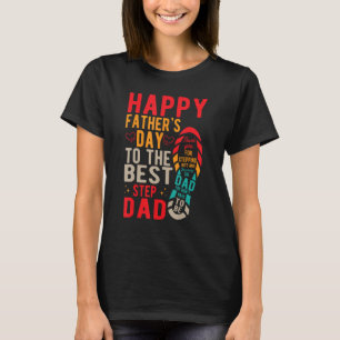 Camiseta Hombres Feliz Día del Padre al mejor paso, papá