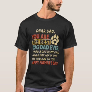 Camiseta Hombres Feliz Día del Padre desde las golosinas a 
