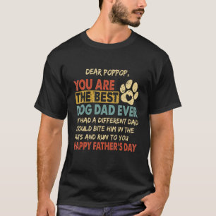 Camiseta Hombres Feliz Día del Padre desde las golosinas a 