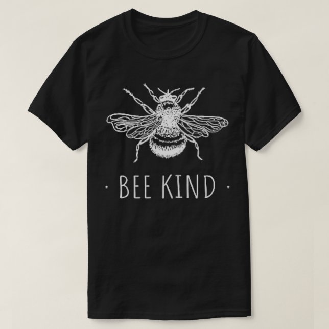 Camiseta Hombres Feministas de Verano de Bee Kind Mujeres N (Diseño del anverso)