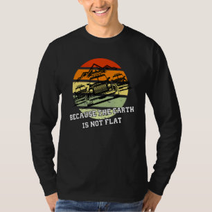 Camiseta Hombres fuera de carretera 4x4 Vintage Retro 70 Su