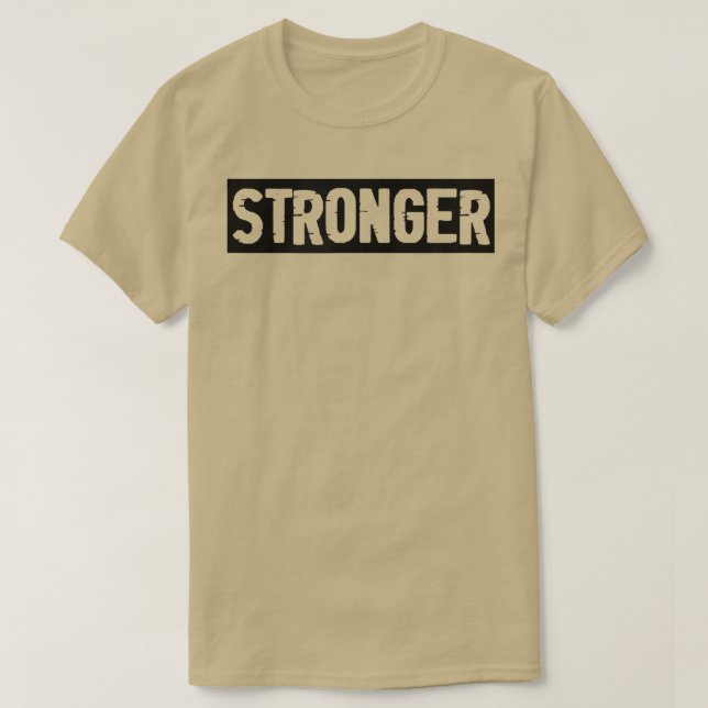 Camiseta Hombres FUERTE Gimnasio Fitness Entrenamiento Body (Diseño del anverso)