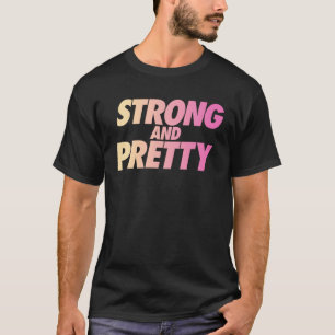 Camiseta Hombres Fuertes Y Fuertes Mujeres Gimnasio