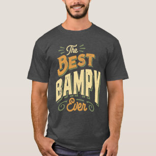 Camiseta Hombres Funny Día de los Padres Mejor Bampy