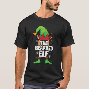 Camiseta Hombres Funny Navidades ropa para hombres El barbu